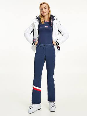 Tommy Hilfiger Rossignol Colour-Blocked Ski Broek Dames Blauw | TH910HDC