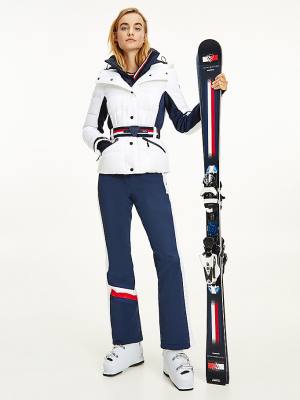 Tommy Hilfiger Rossignol Tonal Ski Jassen Dames Wit | TH807RYI