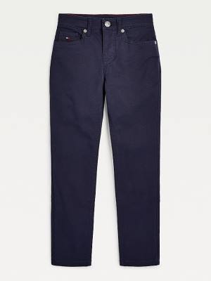 Tommy Hilfiger Scanton Slim Broek Jongens Blauw | TH431VUO