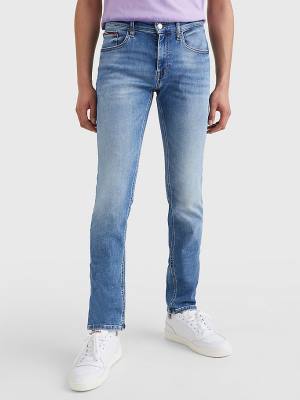 Tommy Hilfiger Scanton Slim Faded Jeans Heren Denim | TH290MUA