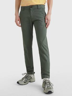 Tommy Hilfiger Scanton Slim Fit Chinos Broek Heren Groen | TH107GVI