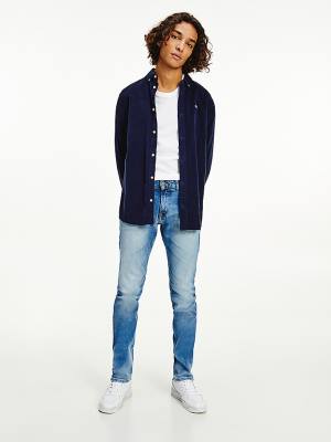 Tommy Hilfiger Scanton Slim Fit Light Faded Jeans Heren Denim | TH037ROF