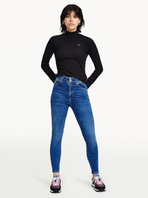 Tommy Hilfiger Shape High Rise Skinny Jeans Dames Denim | TH187REU