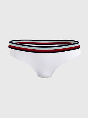 Tommy Hilfiger Signature Bikini Bottoms Zwemkleding Dames Wit | TH091AQX