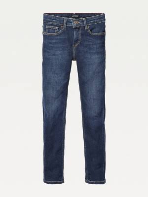 Tommy Hilfiger Slim Fit Jeans Jongens Denim | TH241USR