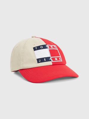 Tommy Hilfiger Spliced Tommy Badge Cap Hoeden Dames Blauw | TH928WTO