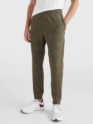 Tommy Hilfiger Sport Camo Print Joggers Broek Heren Khaki | TH380GCL