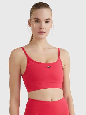 Tommy Hilfiger Sport Low Support Bra Ondergoed Dames Roze | TH901RLH