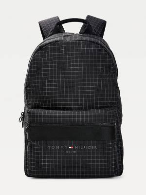 Tommy Hilfiger TH Established Backpack Tassen Heren Zwart | TH429ZVP