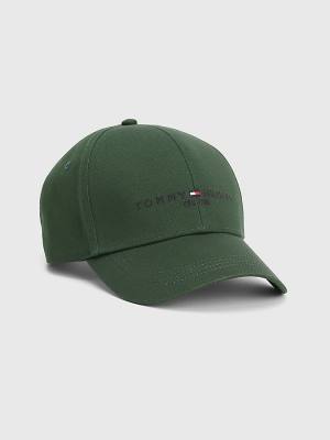 Tommy Hilfiger TH Established Baseball Cap Hoeden Heren Groen | TH254CHQ