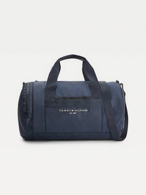 Tommy Hilfiger TH Established Recycled Polyester Duffle Tassen Heren Blauw | TH803XLQ