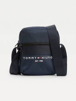 Tommy Hilfiger TH Established Small Reporter Tassen Heren Blauw | TH658ADM