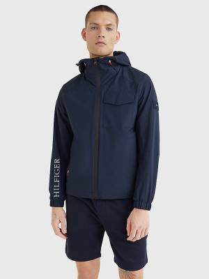 Tommy Hilfiger TH Tech Warm Met Capuchon Jassen Heren Blauw | TH239COY