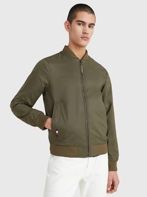 Tommy Hilfiger TH Warm Packable Insulated Bomber Jassen Heren Khaki | TH178YWU