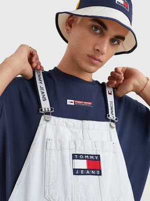 Tommy Hilfiger Tommy Badge Dungarees Jeans Heren Denim | TH093BVE