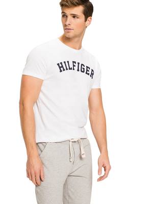 Tommy Hilfiger Tommy Hilfiger Logo Pyjamas Heren Wit | TH308TNF