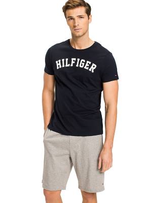 Tommy Hilfiger Tommy Hilfiger Logo Pyjamas Heren Blauw | TH810AKE