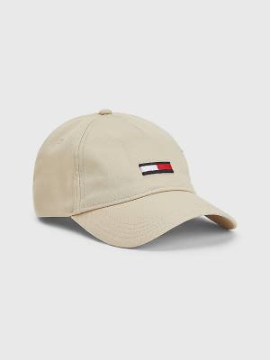 Tommy Hilfiger Tommy Jeans Cap Hoeden Heren Beige | TH908SMD