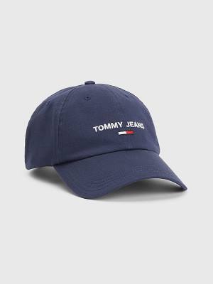 Tommy Hilfiger Tommy Jeans Flag Cap Hoeden Heren Blauw | TH956EOG