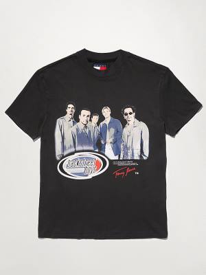 Tommy Hilfiger Tommy Revisited Backstreet Boys T-shirts Dames Zwart | TH407CXG