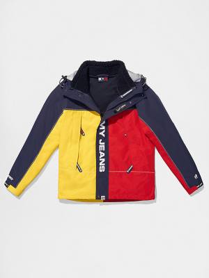 Tommy Hilfiger Tommy X AAPE 2-In-1 Jassen Heren Blauw | TH308ABO