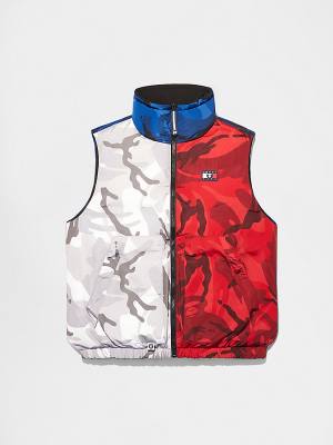 Tommy Hilfiger Tommy X AAPE Reversible Vest Jassen Heren Zwart | TH287TEZ