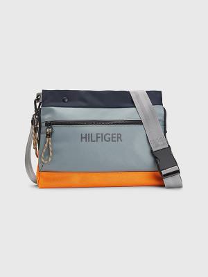 Tommy Hilfiger Utility Small Messenger Tassen Heren Blauw | TH137RIG