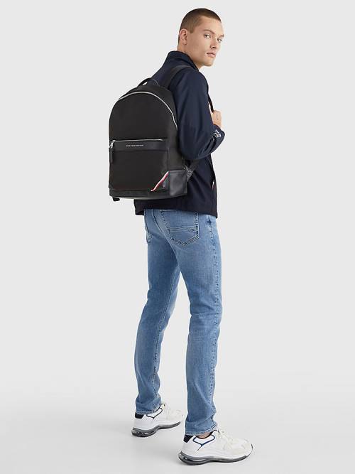 Tommy Hilfiger 1985 Backpack Tassen Heren Zwart | TH690KYQ