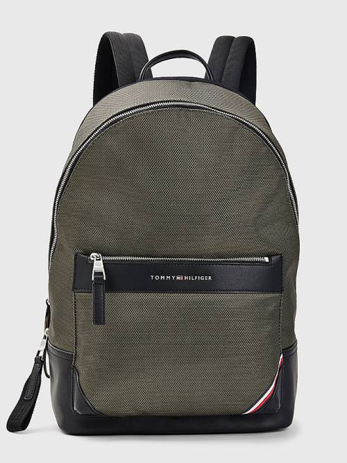 Tommy Hilfiger 1985 Backpack Tassen Heren Khaki | TH780MDT