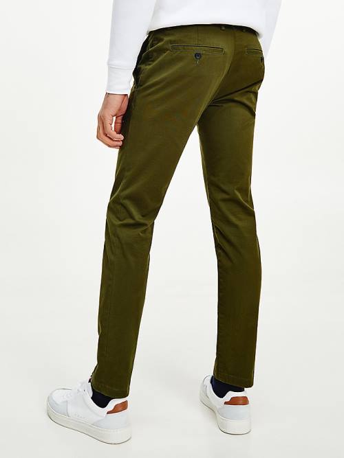 Tommy Hilfiger 1985 Essential Bleecker Slim Fit Chinos Broek Heren Bruin | TH802DTA