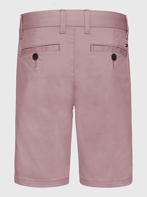 Tommy Hilfiger 1985 Essential Chino Shorts Broek Jongens Roze | TH867NPQ