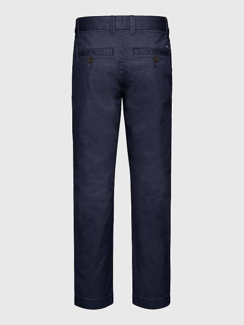 Tommy Hilfiger 1985 Essential Chinos Broek Jongens Blauw | TH716XTC