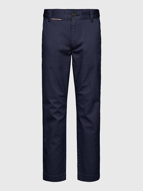 Tommy Hilfiger 1985 Essential Chinos Broek Jongens Blauw | TH716XTC