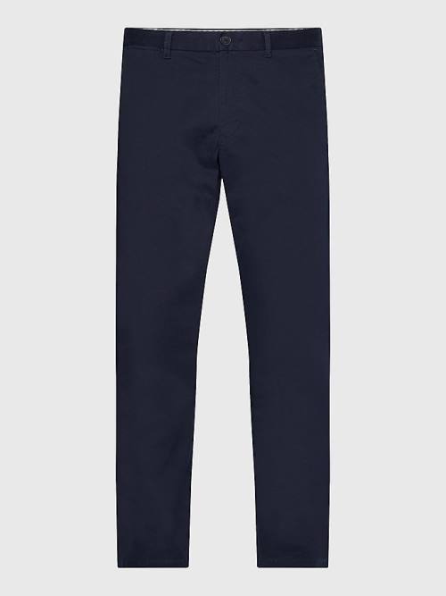 Tommy Hilfiger 1985 Essential Straight Chinos Broek Heren Blauw | TH071FEW