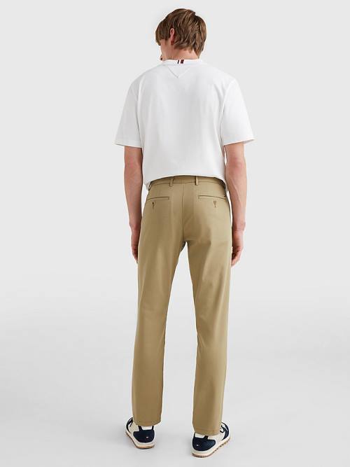 Tommy Hilfiger 1985 Essential Straight Chinos Broek Heren Bruin | TH450OHF