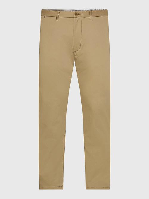 Tommy Hilfiger 1985 Essential Straight Chinos Broek Heren Bruin | TH450OHF