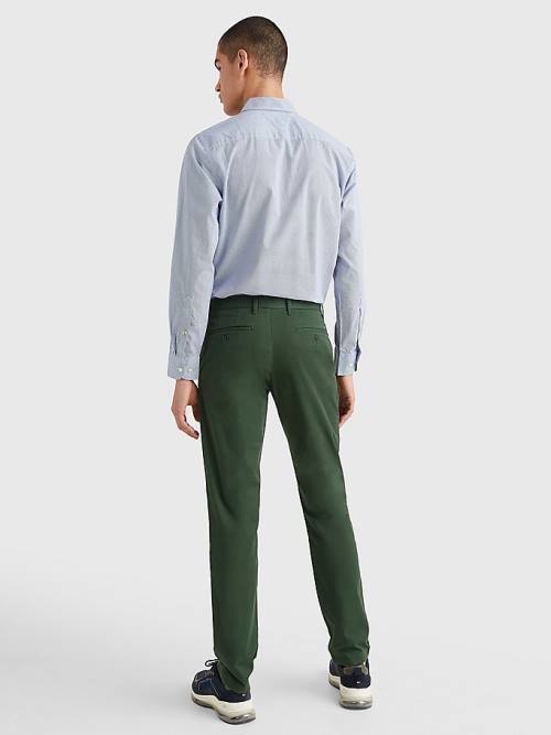 Tommy Hilfiger 1985 Essential Straight Chinos Broek Heren Groen | TH968DKA