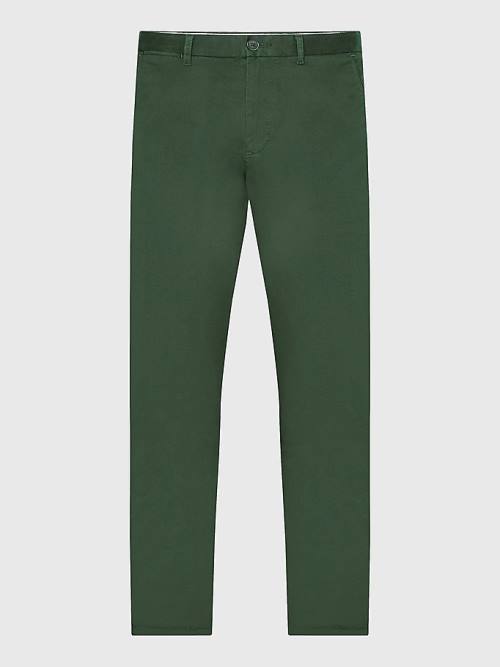 Tommy Hilfiger 1985 Essential Straight Chinos Broek Heren Groen | TH968DKA