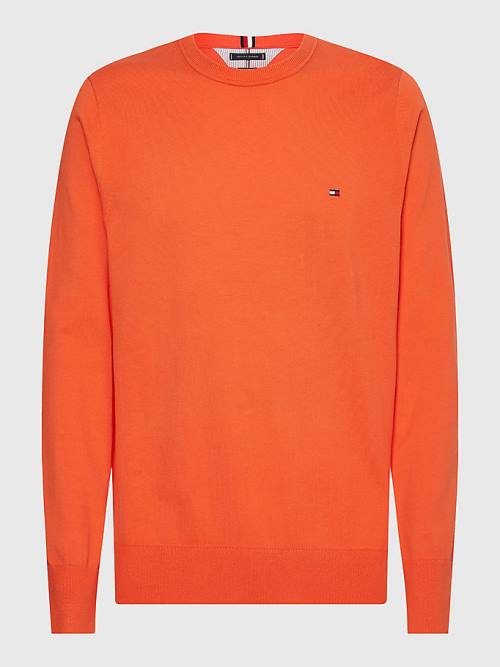 Tommy Hilfiger 1985 Essential TH Flex Sweatshirt Truien Heren Rood | TH071CZY