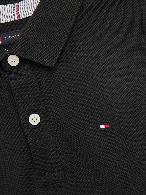 Tommy Hilfiger 1985 Organic Katoenen Polo T-shirts Jongens Zwart | TH409UZJ