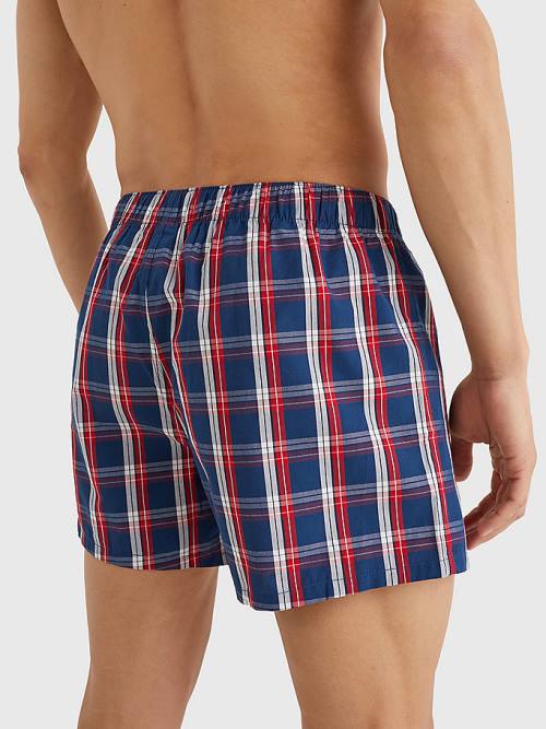 Tommy Hilfiger 2-Pack Logo Patch Boxer Shorts Ondergoed Heren Bruin | TH817LIY