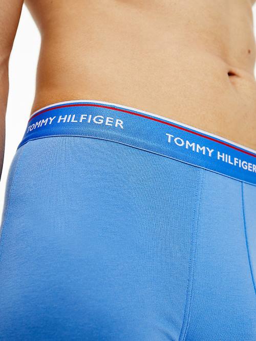 Tommy Hilfiger 3-Pack Logo Waistband Trunks Ondergoed Heren Zwart | TH025VKQ