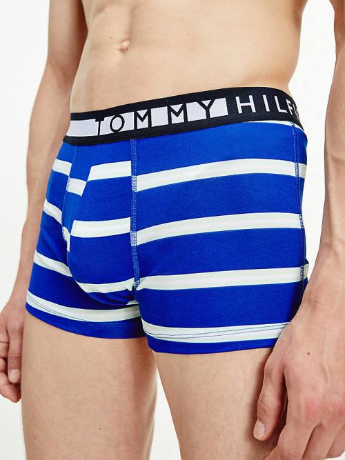 Tommy Hilfiger 3-Pack Logo Waistband Trunks Ondergoed Heren Beige | TH829UNG