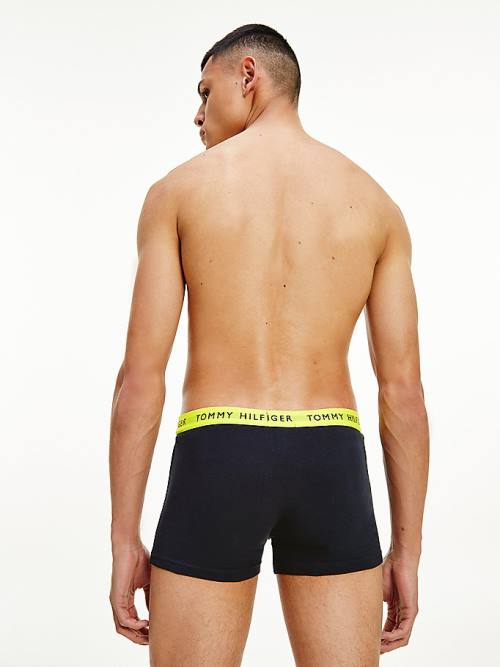 Tommy Hilfiger 3-Pack Repeat Logo Trunks Ondergoed Heren Bruin | TH721YIB