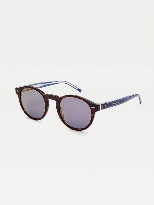 Tommy Hilfiger Acetate Zonnebril Heren Bruin | TH035GZY