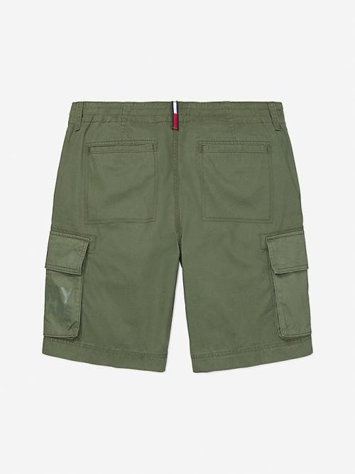 Tommy Hilfiger Adaptive Cargo Korte Broek Heren Groen | TH624EOQ