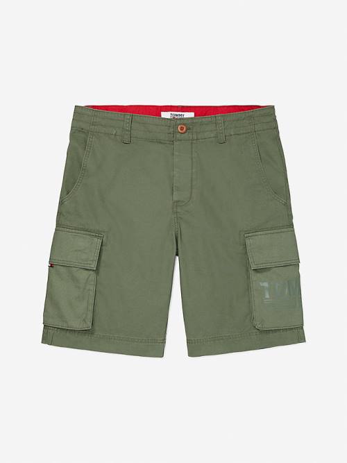 Tommy Hilfiger Adaptive Cargo Korte Broek Heren Groen | TH624EOQ