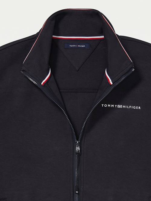 Tommy Hilfiger Adaptive Essential Tech Track Sweatshirts Heren Zwart | TH207JEP