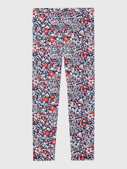 Tommy Hilfiger Adaptive Floral Print Leggings Broek Meisjes Multi | TH287AQC