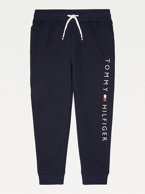 Tommy Hilfiger Adaptive Joggers Broek Jongens Blauw | TH912FKC